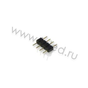 Коннектор переходник для подключения RGB ленты к контроллеру. 4PINx4PIN