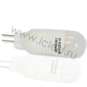 Светодиодная лампа G4 (2,5W, 12V, Warm White)