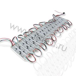 Светодиодный управляемый модуль M7515-12V-3Led-smd5050-WS2811