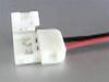 Коннектор для соединения одноцветных лент без пайки с одним разъемом